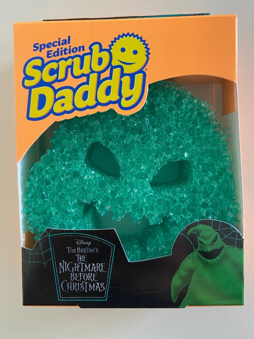 BNIB Special Edition Scrub Daddy Nightmare Before Christmas Oogie Boogie Sponge